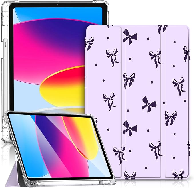 Large Bow-Purple