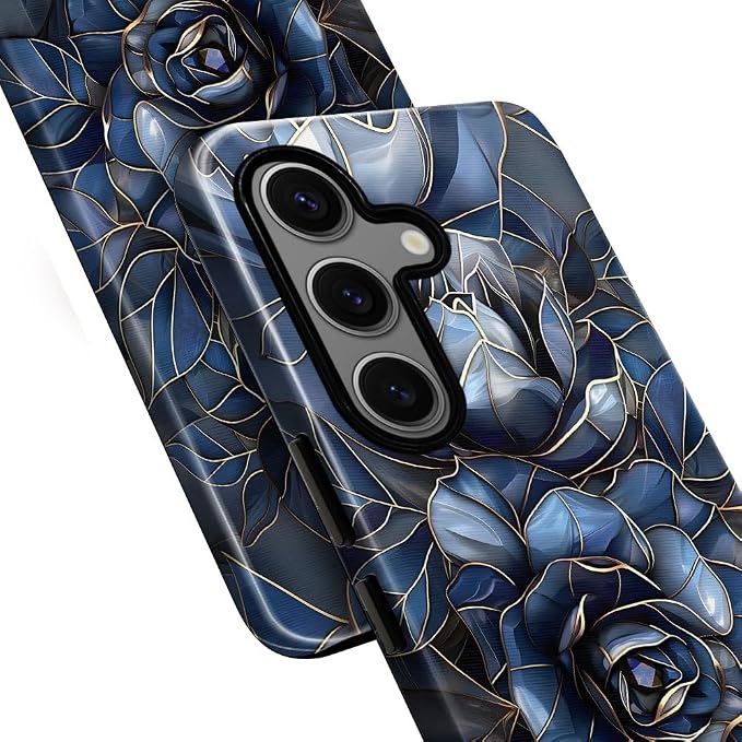 Rose Floral Stained Glass