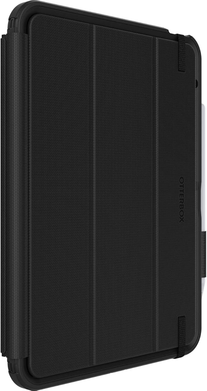 OtterBox Defender Series for Business (Screenless Edition) W/Folio for iPad 10th Gen (ONLY) - Black (Non-Retail Packaging)