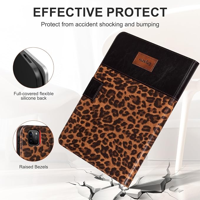Dark Brown Leopard Print