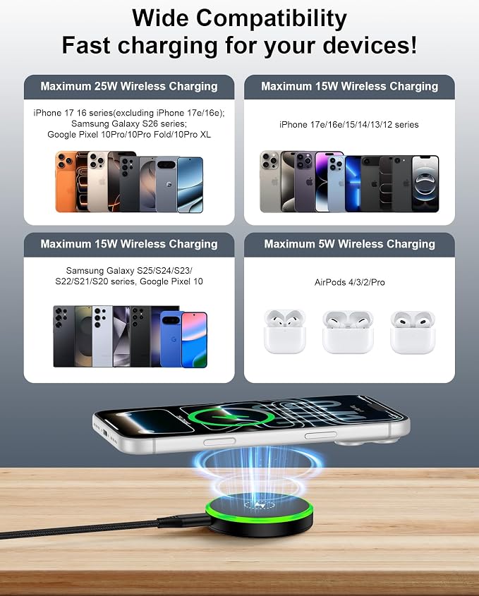 Black Wireless Charger