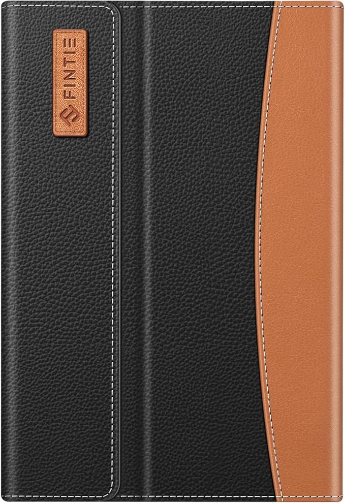 Fintie Case for Samsung Galaxy Tab S8 Plus 2022/S7 FE 2021/S7 Plus 2020 12.4 Inch with S Pen Holder Multiple Angle Portfolio Cover with Pocket Auto Sleep/Wake Black