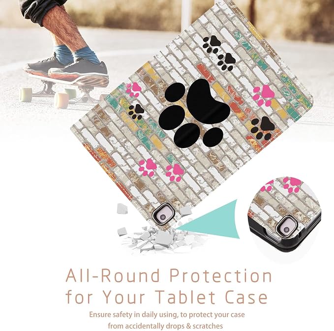 Cute Dog Paw Prints