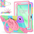for Samsung Galaxy Tab A11 Plus/A9 Plus Case with Screen Protector/360° Rotating Stand/Shoulder Strap Full Body Rugged Cover for Galaxy Tab A11+ Plus/A9+ Plus 11 inch 2025/2023 Released
