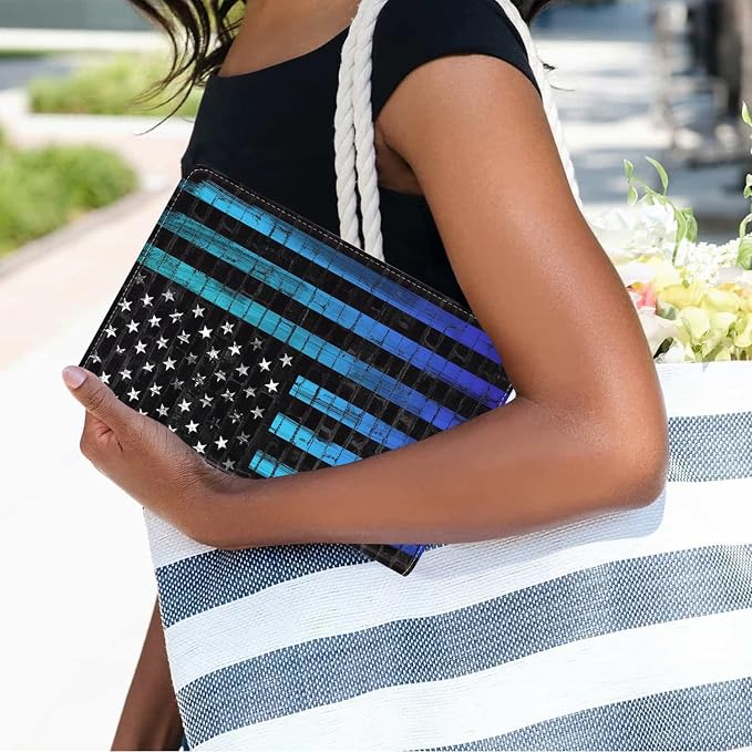Blue American Flag