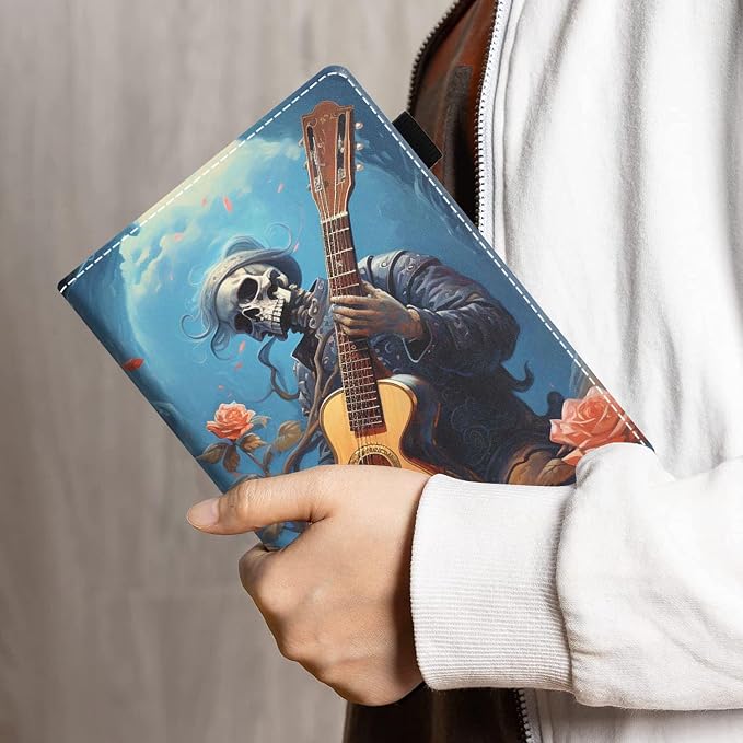Skeleton Playing Guitar