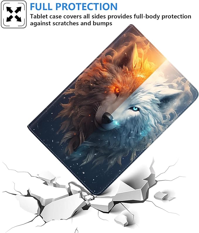 Ice Wolf and Flame Wolf Combined