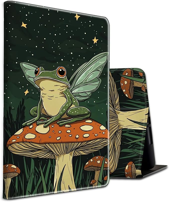 Cartoon Frog Mushrooms