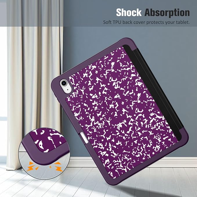 composition book purple