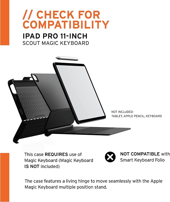 Scout (Requires use of Magic Keyboard) - Black
