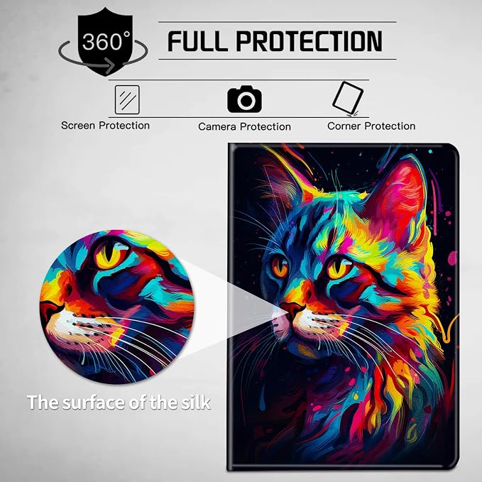 Colorful Cute Cat