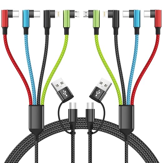 USB A+C-Red_Blue_Black_Green-1Pack