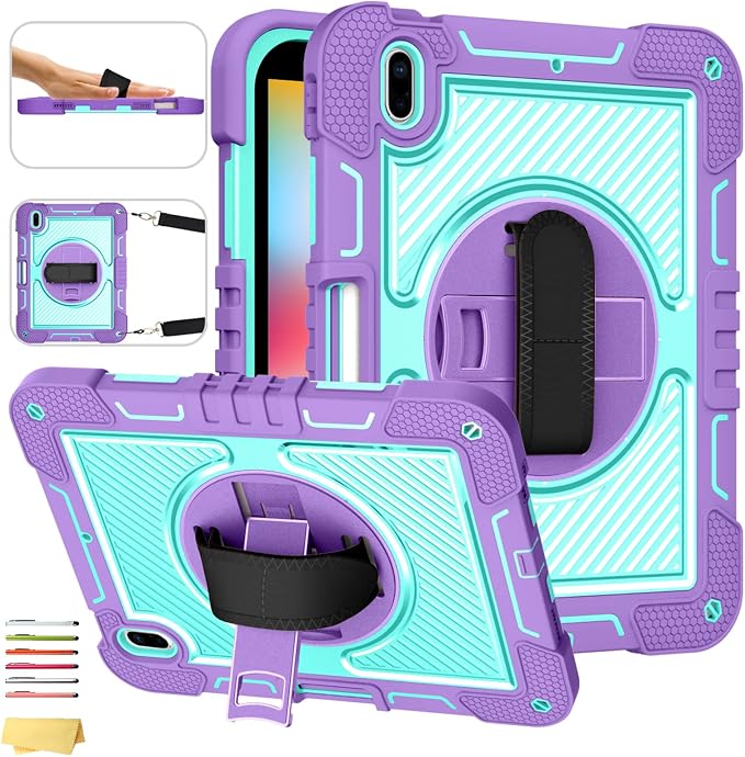 03# Purple + Mint Green
