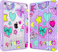 Case for iPad Air 11'' (M4 2026/M3 2025/M2 2024)/ iPad Air 10.9'' Air 5th /4th Gen Shockproof Cover with Clear Back Shell &amp Penceil Holder Auto Wake/Sleep Stand Cover Girlis Pink Pattern