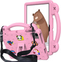 for Revvl Tab 2 Case 10.1 inch 2025 Kids EVA Tablet Cover with Strap Stand Handle for Tmobile Revvl Tab 2 5G Case Pink