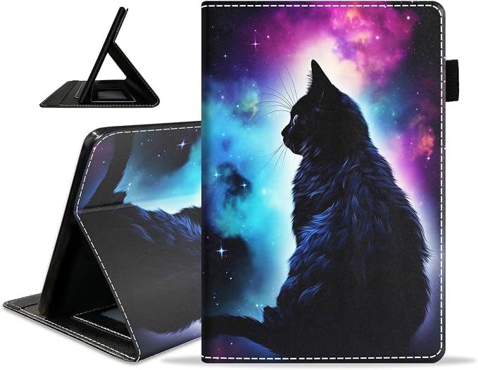 Galaxy Nebula Black Cat