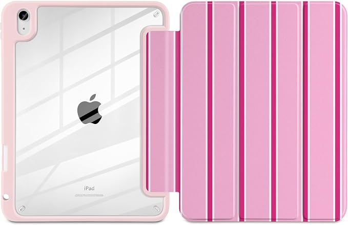 Magenta & White Stripes