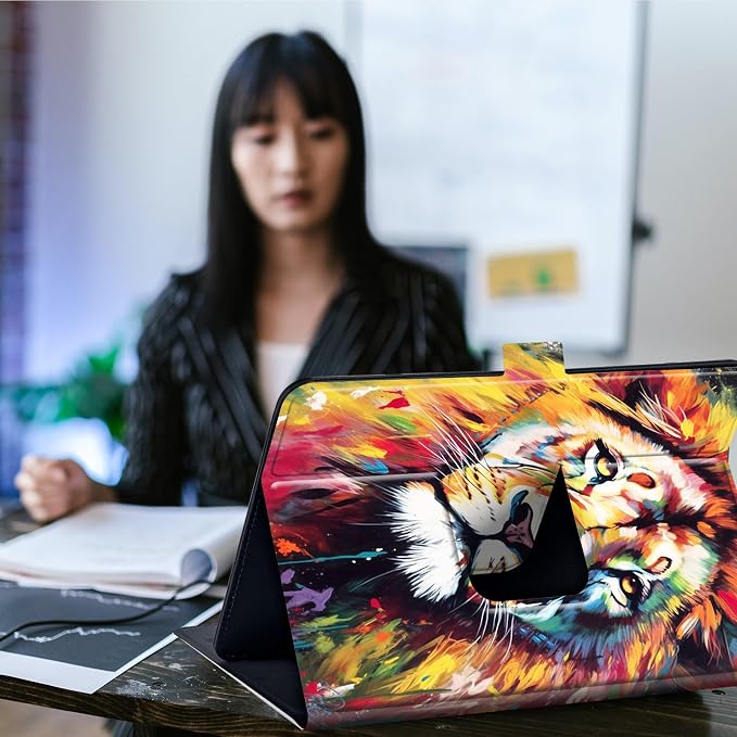 Watercolor Lion