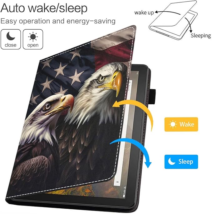 American Flag Bald Eagle