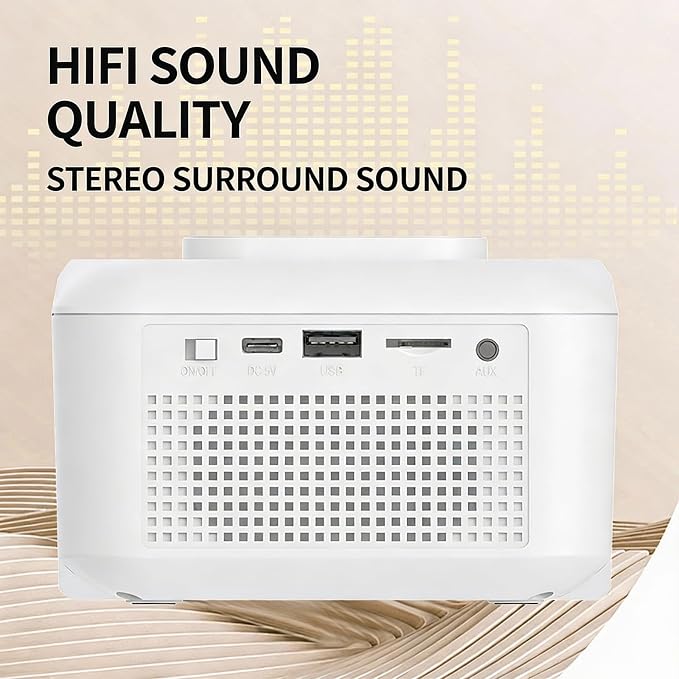 Multifunctional Alarm Clock S31 White