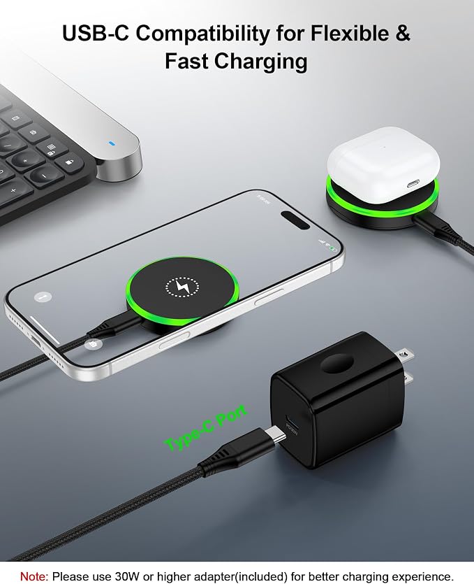 Black Wireless Charger