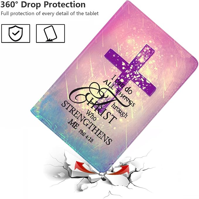 Christian Cross Quote Bible Verse Phil 4-13