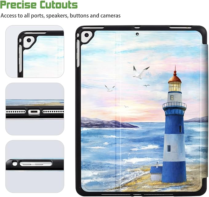 Blue Romantic Lighthouse