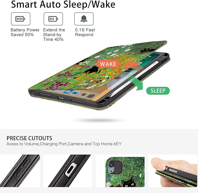 Flowers Garden Cat