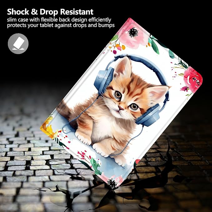 Cat Listen Music