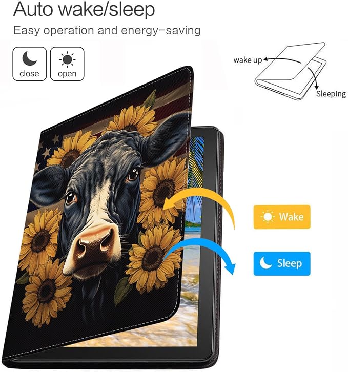 Cows and Sunflowers