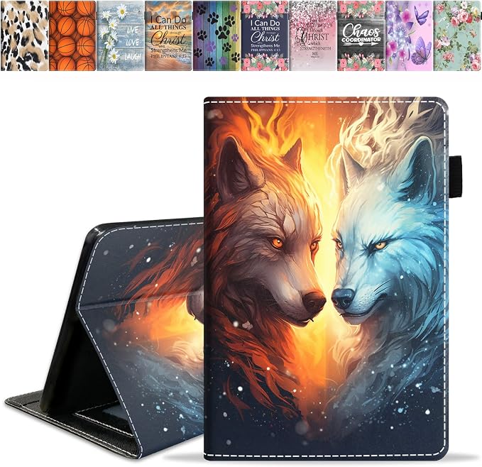 Ice Wolf and Fire Wolf