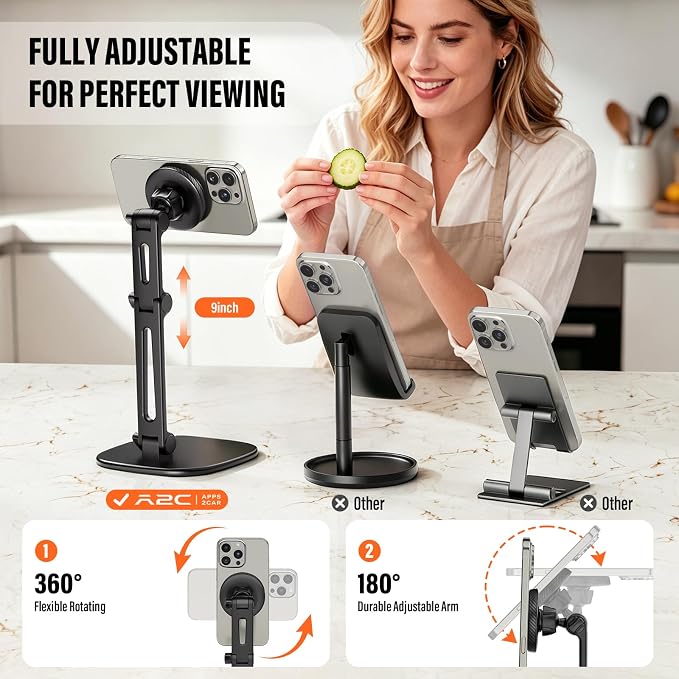 Black - Magnetic Stand