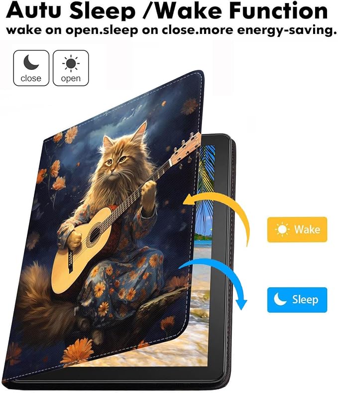 Cat Playing Guitar