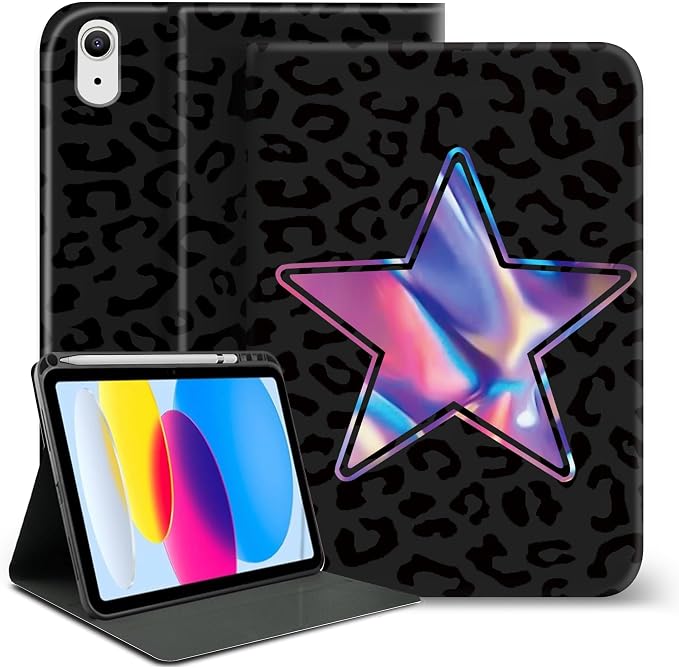 Leopard Black- Iridescent