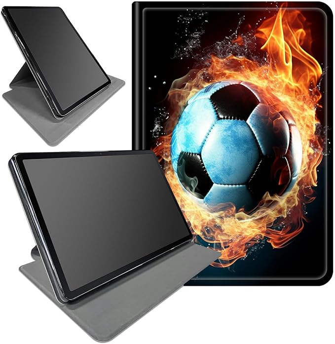 Case for Amazon Kindle Fire Max 11 Case (13th Generation 2023 Release) 11360 Degree Rotating Swivel Stand Protective Cover for Amazon Kindle Fire Max 11 2023Fire Football