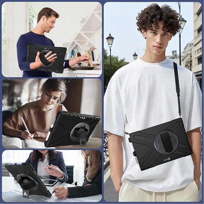 Surface Pro7+/7/6/5/4 Case-Black