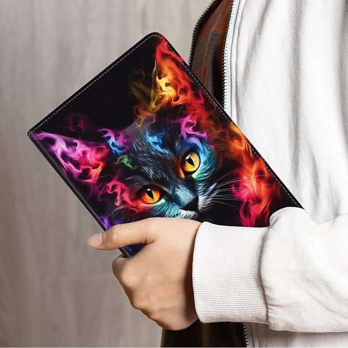 Colorful Cat Face
