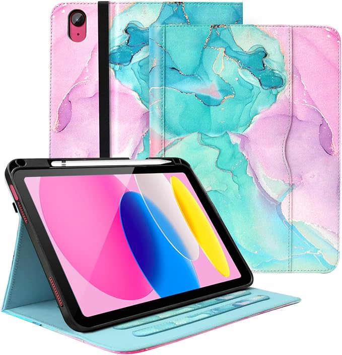Marble Teal Pink