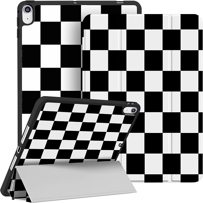 Black and white checkered