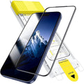 JETech Infinity AR Screen Protector for iPhone 17 Pro AR Anti-Reflective Coating 9H+ 3D Full Coverage Tempered Glass Military-Grade Shatterproof Smudge-Resistant Easy Install 1-Pack
