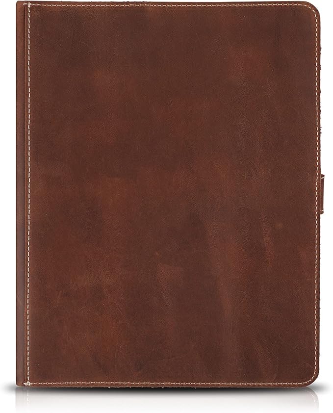Londo Genuine Leather Tablet Cover for 11-Inch iPad Air iPad Pro 11 iPad – Case with Two Card Slots &amp Leather Pen/Apple Pencil Holders