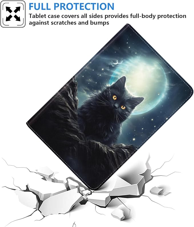 Black Cat Under The Moon