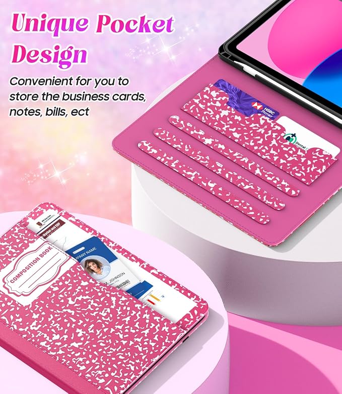Composition Book-Pink