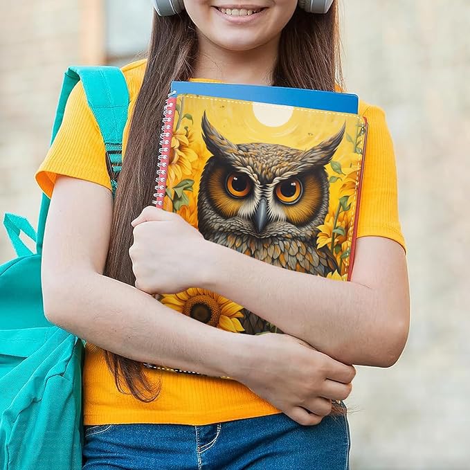 Owl and Sunflower