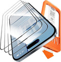 3-Pack for iPhone Air Screen Protector HD Clear 9H Hardness Easy Install Frame Bubble Free Impact &amp Shatter Protection Case-Friendly