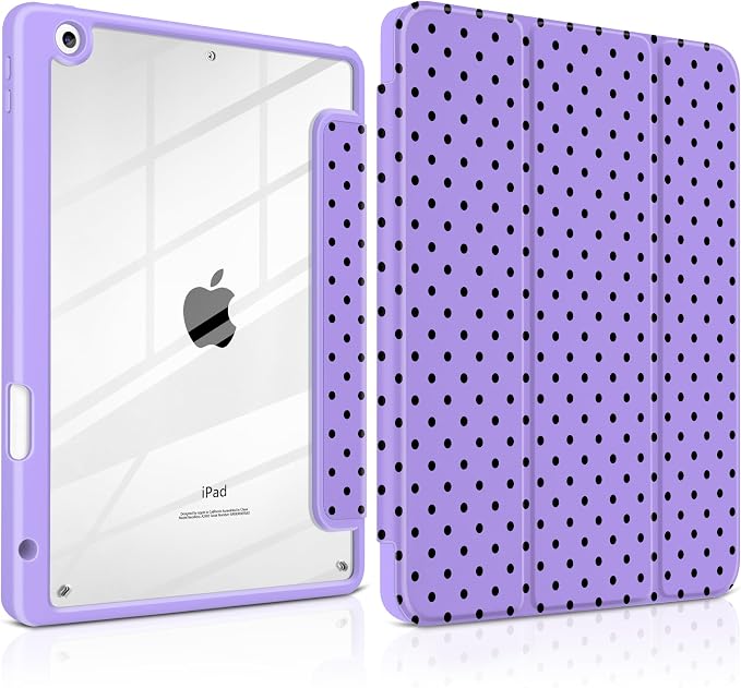 Purple polka dot