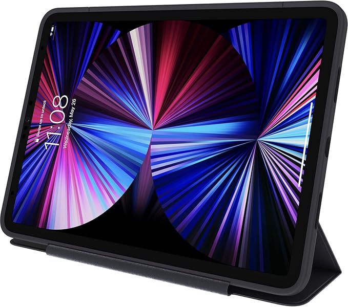 OtterBox - Symmetry Series 360 Elite Case for 11 iPad Pro 1st/2nd/3rd/4th/5th/6th Gen - Scratch-Resistant Tablet Case with Folio and Apple Pencil Holder (Scholar Grey)