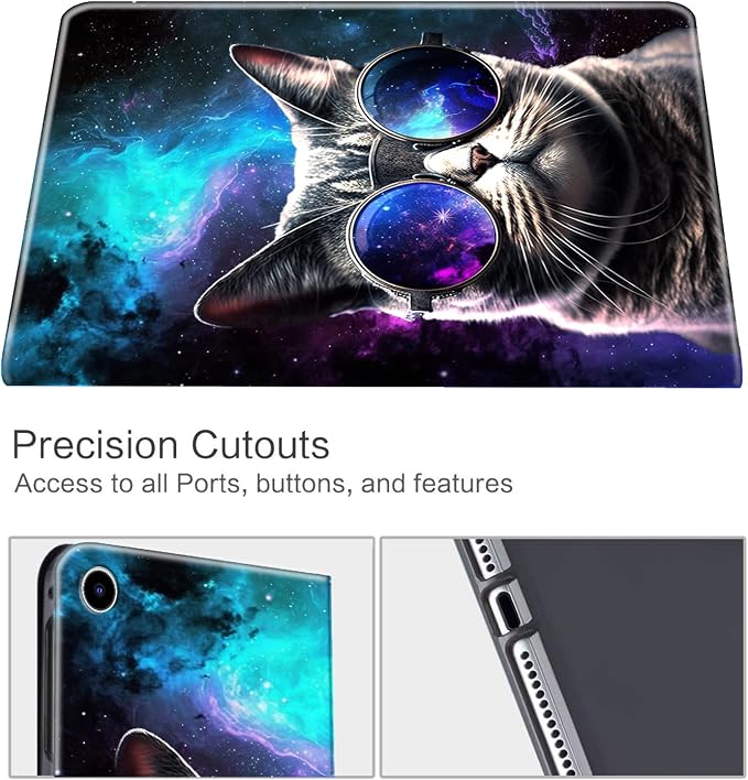 Galaxy Hipster Cat