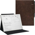 Magnetic Stand Folio Case for iFLYTEK AINOTE 2 10.65 E-Ink Tablet (2025 Released) Ultra-Thin Lightweight Premium PU Leather Cover with Magnetic Pen Buckle &amp Auto Sleep/Wake (Cowhide Brown)