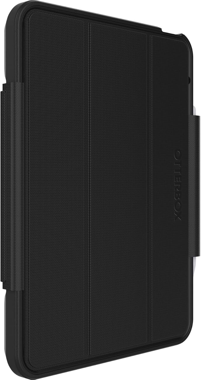 OtterBox ACHIEVER SERIES FOLIO ST for iPad (A16) &amp iPad 10th Gen - BLACK Rugged Durable Multi-Layer Protection (Ships in Polybag Ideal for Business Customers)